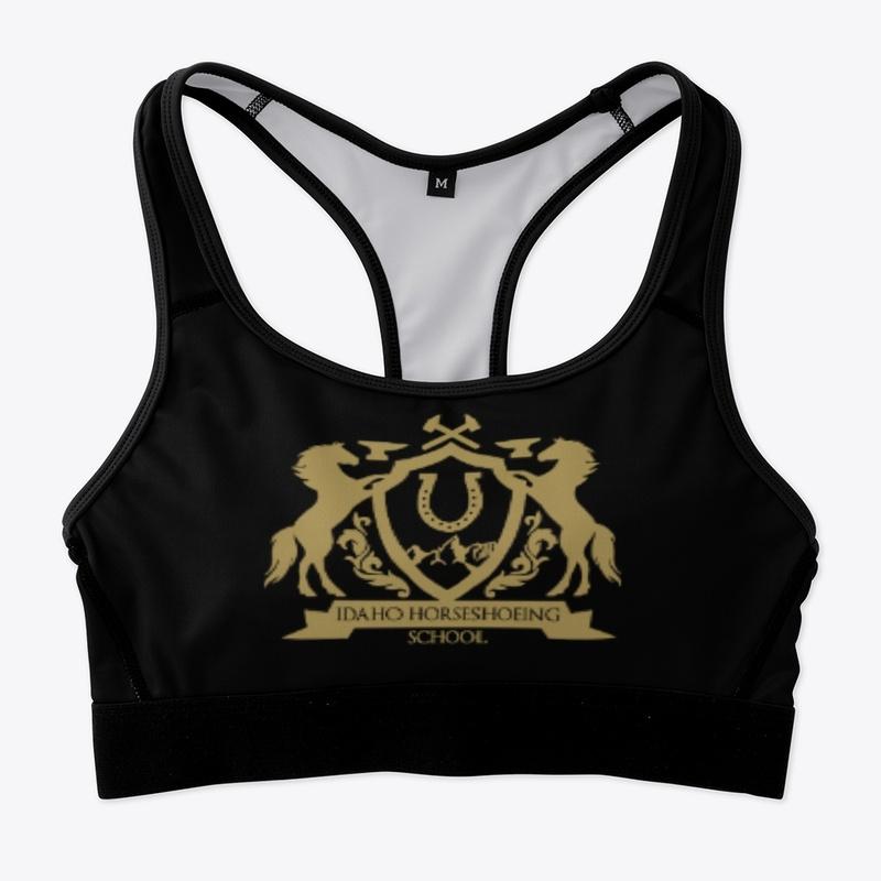 IHS Sports Bra Gold Crest