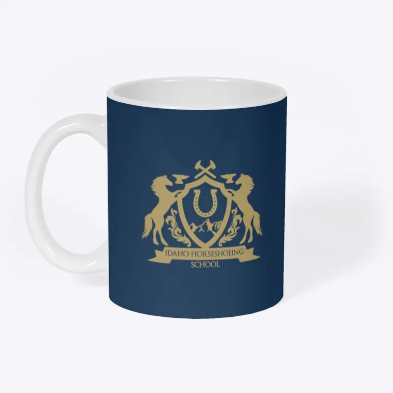 IHS Mug Gold Crest